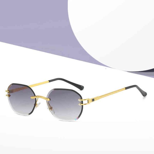 sunglasses trimming sunglasses fashion ocean glasses frameless trend iai7, White;black
sunglasses trimming sunglasses fashion ocean glasses frameless trend iai7, White;black