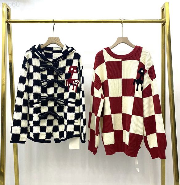 women's t-shirt designer uy family ~ 22 spring new fashion chessboard check deer crochet u-shaped backless sweater + rope breasted jack, White
women's t-shirt designer uy family ~ 22 spring new fashion chessboard check deer crochet u-shaped backless sweater + rope breasted jack, White