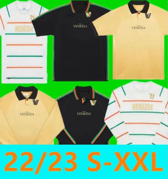22 23 venezia fc soccer jerseys home black away white third blue aramu forte venice 2022 2023 busio football shirts 3rd kit uniform long sle, Black;yellow
22 23 venezia fc soccer jerseys home black away white third blue aramu forte venice 2022 2023 busio football shirts 3rd kit uniform long sle, Black;yellow