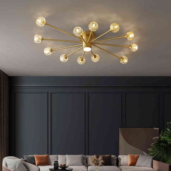 pendant lamps all copper crystal simple molecular ceiling lamp european modern living room bedroom balcony corridor engineering net red
pendant lamps all copper crystal simple molecular ceiling lamp european modern living room bedroom balcony corridor engineering net red