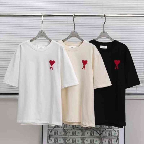 designerexperienced short fashion sleeve embroidered love t-shirt lovers brand loose casual round neck men's and women's half, White
designerexperienced short fashion sleeve embroidered love t-shirt lovers brand loose casual round neck men's and women's half, White