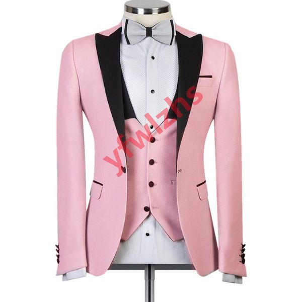 custom-made pink men suits peak lapel groomsmen groom tuxedos wedding/prom/dinner man blazer jacket pants tie vest m86, Black;gray
custom-made pink men suits peak lapel groomsmen groom tuxedos wedding/prom/dinner man blazer jacket pants tie vest m86, Black;gray