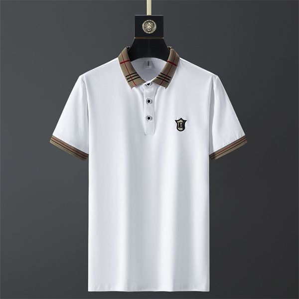 mens summer fashion business slim fit cotton men soild color thin casual embroidery polo shirt 220711, White;black
mens summer fashion business slim fit cotton men soild color thin casual embroidery polo shirt 220711, White;black