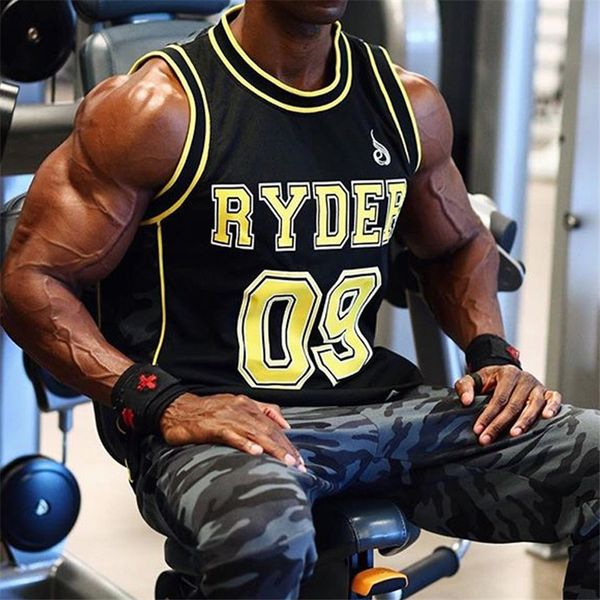 men' male summer casual vest men tank gym workout fitness sleeveless shirt clothes stringer singlet 220711 running athletic, White;black
men' male summer casual vest men tank gym workout fitness sleeveless shirt clothes stringer singlet 220711 running athletic, White;black