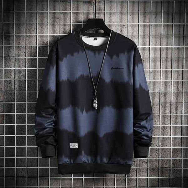 fashion lightweight sweatshirt black striped spring autumn hip hop loose casual men's tie-dye streetwear clothes 210924
fashion lightweight sweatshirt black striped spring autumn hip hop loose casual men's tie-dye streetwear clothes 210924