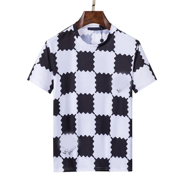 men's t-shirts style spring/summer 2022 new checkerboard letter-printed short sleeve t-shirts for men and women pure cotton lovers, White;black
men's t-shirts style spring/summer 2022 new checkerboard letter-printed short sleeve t-shirts for men and women pure cotton lovers, White;black