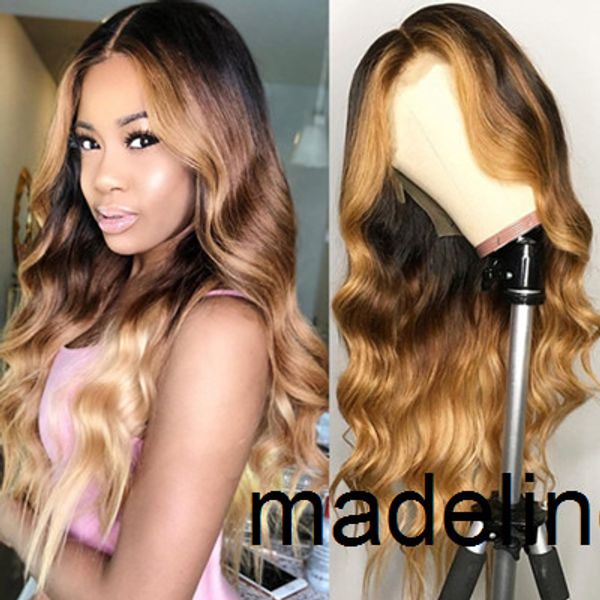 ishow pre plucked 131 huma hair lace front wig lace part wig t1b27 body wave human hir wigs hightlight 427 omber color av19, Black
ishow pre plucked 131 huma hair lace front wig lace part wig t1b27 body wave human hir wigs hightlight 427 omber color av19, Black