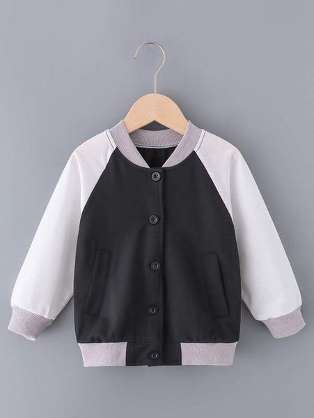 toddler boys contrast raglan sleeve bomber jacket she, Blue;gray
toddler boys contrast raglan sleeve bomber jacket she, Blue;gray