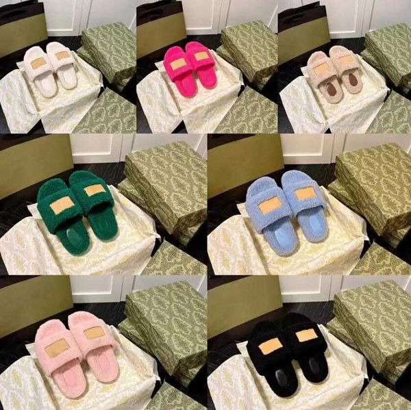 women winter slippers designers plush sandals warm slipper women slide luxury rabbit fur slides flat flip flops fluffy furry sandal rubber, Black
women winter slippers designers plush sandals warm slipper women slide luxury rabbit fur slides flat flip flops fluffy furry sandal rubber, Black
