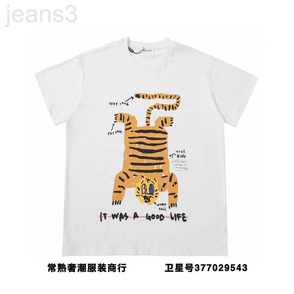 women's t-shirt designer 2022 spring and summer new year of the tiger lucky printed t-shirt loose casual fashion couple, White
women's t-shirt designer 2022 spring and summer new year of the tiger lucky printed t-shirt loose casual fashion couple, White