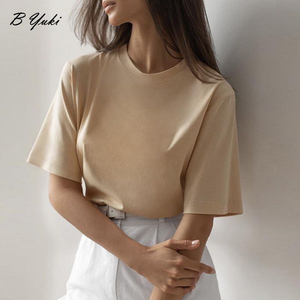 blessyuki basic summer t shirt women cotton casual solid tee female korean loose soft short sleeve o neck 10, White
blessyuki basic summer t shirt women cotton casual solid tee female korean loose soft short sleeve o neck 10, White