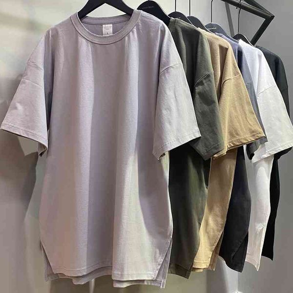 men's t-shirts oversize loose solid color front short back long hem split sleeve t-shirt men's and women's high street ins hi, White;black
men's t-shirts oversize loose solid color front short back long hem split sleeve t-shirt men's and women's high street ins hi, White;black