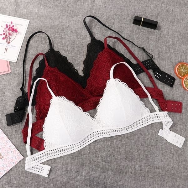 12pcs women bralette french style lace bra girls triangle cup lingerie deep v wireless underwear soft thin seamless bra 220627, Red;black
12pcs women bralette french style lace bra girls triangle cup lingerie deep v wireless underwear soft thin seamless bra 220627, Red;black