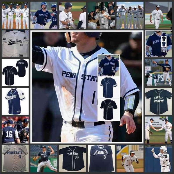 xflsp 2022college custom penn state nittany lions stitched baseball jersey 17 curtis robison 13 tayven kelley 9 parker henders3 cole bartels, Black
xflsp 2022college custom penn state nittany lions stitched baseball jersey 17 curtis robison 13 tayven kelley 9 parker henders3 cole bartels, Black