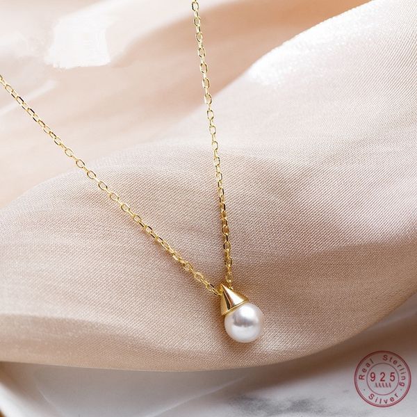 925 sterling silver simple pearl dmall triangle bulb pendant necklace women wedding dress jewelry accessories birthday gift
925 sterling silver simple pearl dmall triangle bulb pendant necklace women wedding dress jewelry accessories birthday gift
