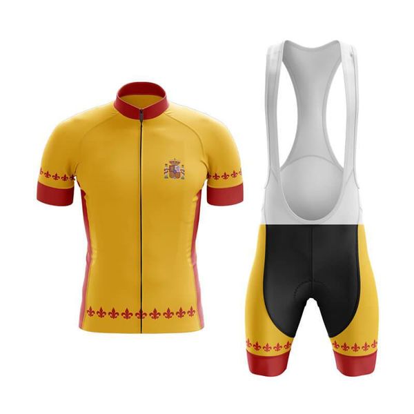 2022 team spain interesting summer cycling short sleeve jersey and bib shorts set, Black;red
2022 team spain interesting summer cycling short sleeve jersey and bib shorts set, Black;red