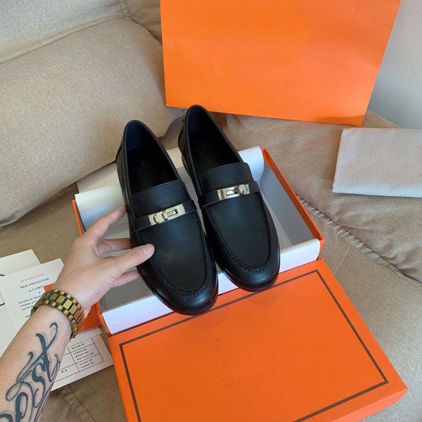 women casual shoes flats destin loafers lock h home retro loafer female spring soft leather college style flat shoe 35-41, Black
women casual shoes flats destin loafers lock h home retro loafer female spring soft leather college style flat shoe 35-41, Black