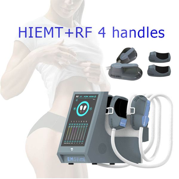 4 handle ems electromagnetic slimming muscle stimulator 7 tesla body shaper equipment sculpting slimming machine 
4 handle ems electromagnetic slimming muscle stimulator 7 tesla body shaper equipment sculpting slimming machine