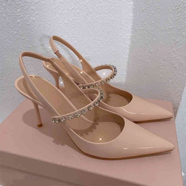 designer sandals luxury baotou sandals fairy summer temperament nude miu single shoes pointed thin heels high 4beo, Black
designer sandals luxury baotou sandals fairy summer temperament nude miu single shoes pointed thin heels high 4beo, Black