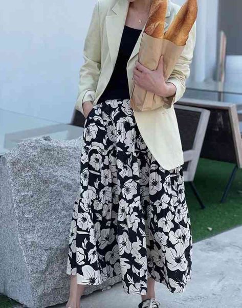 skirts ed yu beauty print skirt women's spring and summer long staple cotton high waist aline, Black
skirts ed yu beauty print skirt women's spring and summer long staple cotton high waist aline, Black
