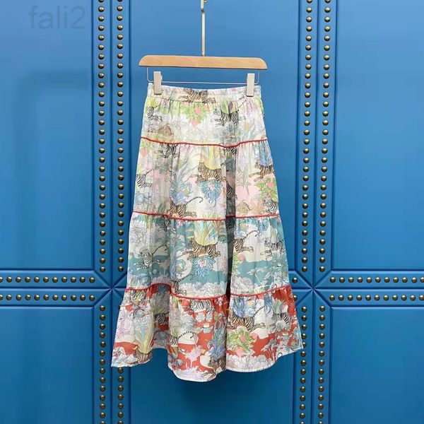 two piece dress designer 6021901 2022 summer new gujia jungle flower tiger full printed elastic waist skirt long snk5, White
two piece dress designer 6021901 2022 summer new gujia jungle flower tiger full printed elastic waist skirt long snk5, White