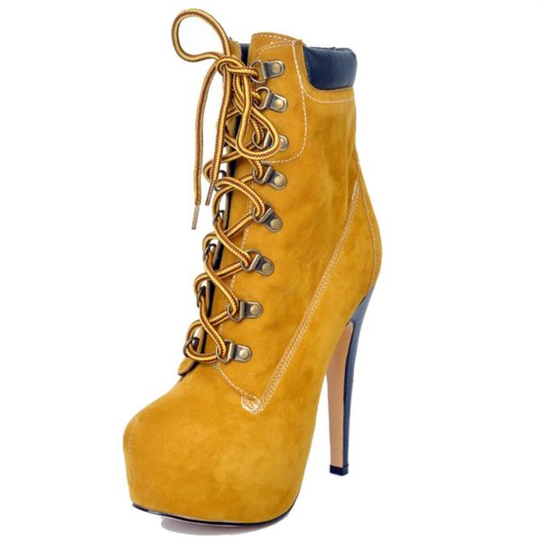 legzen super fashion women's ankle boots round toe high heels bootie wine red yellow shoes woman plus size360a, Black
legzen super fashion women's ankle boots round toe high heels bootie wine red yellow shoes woman plus size360a, Black