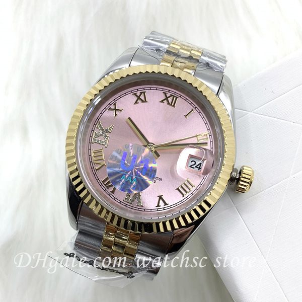 watchsc- automatic mechanical watch classic 41mm 36mm 31mm 28mm mens womens stainless steel waterproof luminous special classic design watch, Slivery;brown
watchsc- automatic mechanical watch classic 41mm 36mm 31mm 28mm mens womens stainless steel waterproof luminous special classic design watch, Slivery;brown