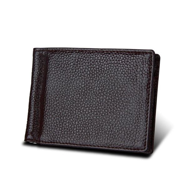 money clips fashion casual men wallet genuine leather dollar note clip clamps cowhide anti rfid carteira masculinamoney, Black
money clips fashion casual men wallet genuine leather dollar note clip clamps cowhide anti rfid carteira masculinamoney, Black
