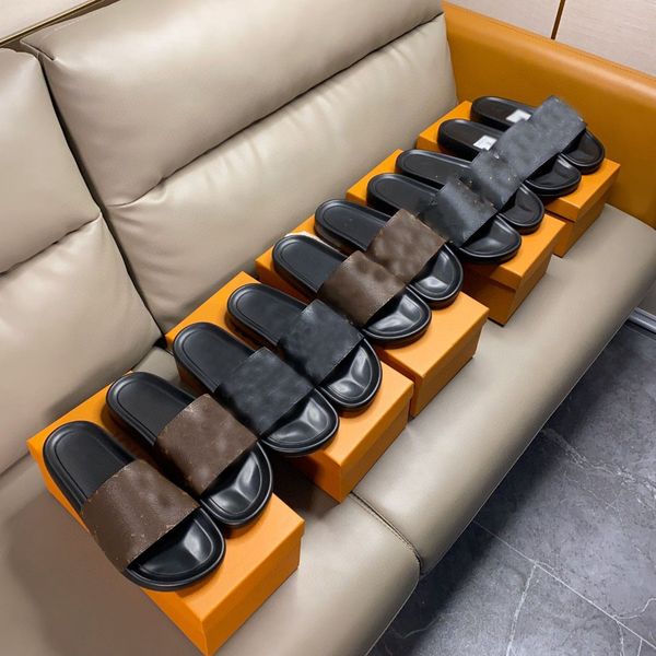 louis brand leather slippers beach lvs sandals flat slippers cool effortless fashion slide with adjustable gold buckle female summer slipper, Black
louis brand leather slippers beach lvs sandals flat slippers cool effortless fashion slide with adjustable gold buckle female summer slipper, Black