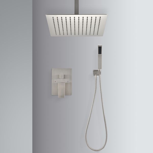 in-ceiling shower system combo set with hand held and on-site
in-ceiling shower system combo set with hand held and on-site
