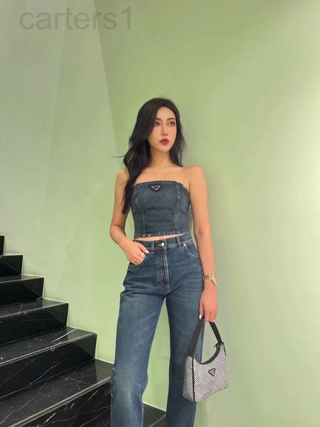 two piece dress designer temperament off shoulder triangular cowboy suit women's summer 2022 new slim short bra wearing jeans outside e, White
two piece dress designer temperament off shoulder triangular cowboy suit women's summer 2022 new slim short bra wearing jeans outside e, White