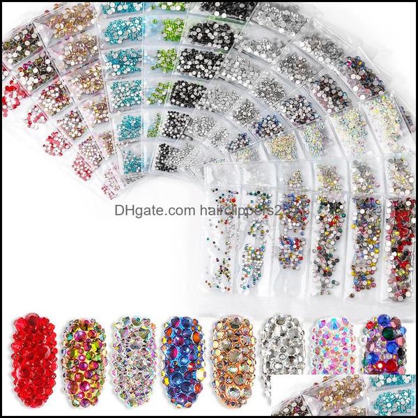 nail art decorations salon health beauty 1300pcs 6sizes/bag glass flat bottom rhinestones ab crystal stones acrylic glitter tools drop del, Silver;gold
nail art decorations salon health beauty 1300pcs 6sizes/bag glass flat bottom rhinestones ab crystal stones acrylic glitter tools drop del, Silver;gold