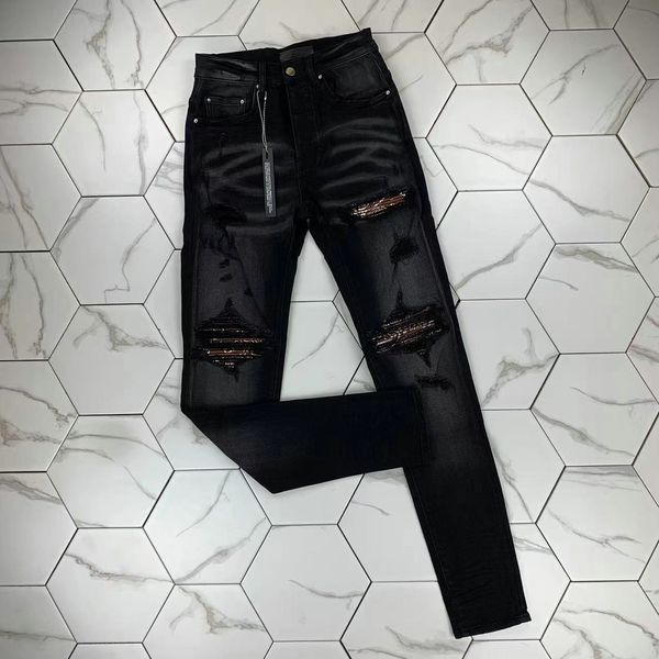 hm561 mens jeans distressed motorcycle biker jean rock skinny slim ripped hole stripe fashionable snake embroidery denim pants, Blue
hm561 mens jeans distressed motorcycle biker jean rock skinny slim ripped hole stripe fashionable snake embroidery denim pants, Blue
