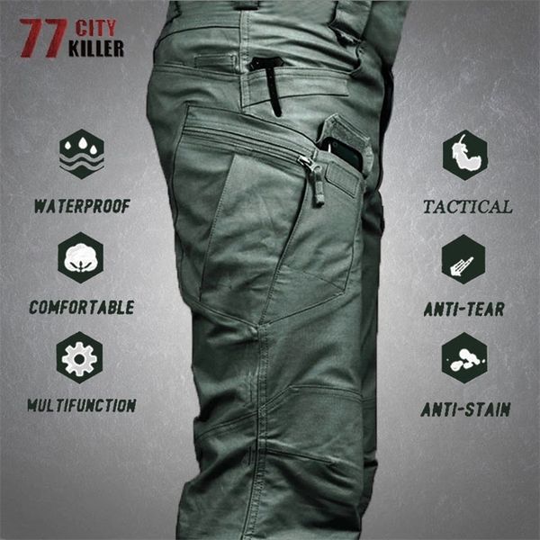 tactical cargo pants men outdoor waterproof swat combat military camouflage trousers casual multi pocket pants male work joggers 220408, Black 
tactical cargo pants men outdoor waterproof swat combat military camouflage trousers casual multi pocket pants male work joggers 220408, Black