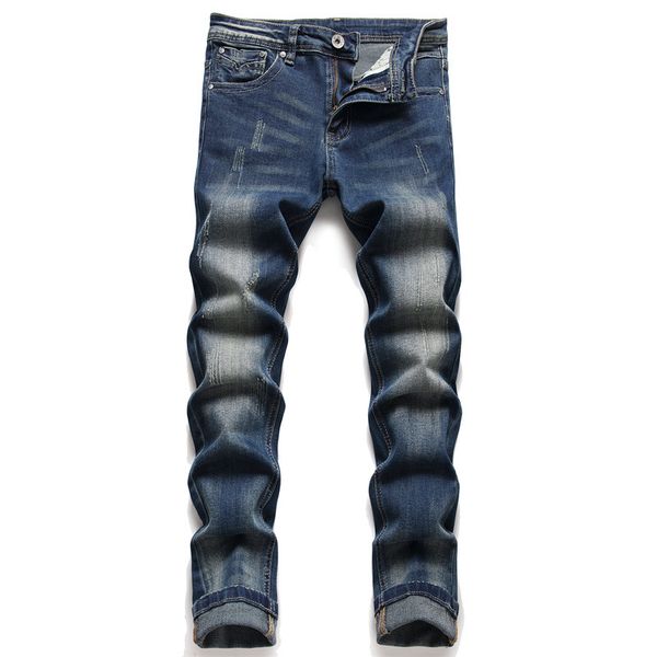 men's jeans european and american style retro blue ripped slim elastic small feet n7n28jk
men's jeans european and american style retro blue ripped slim elastic small feet n7n28jk