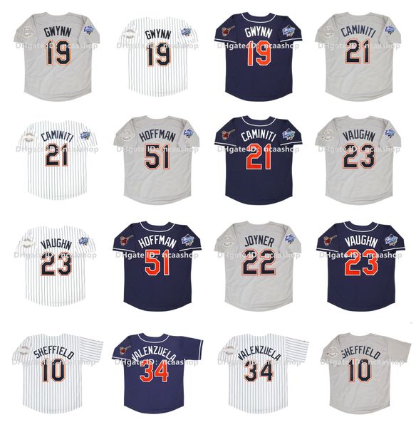 1998 world series baseball jersey tony gwynn ken caminiti trevor hoffman greg vaughn wally joyner gary sheffield fernando valenzuela white b, Black
1998 world series baseball jersey tony gwynn ken caminiti trevor hoffman greg vaughn wally joyner gary sheffield fernando valenzuela white b, Black