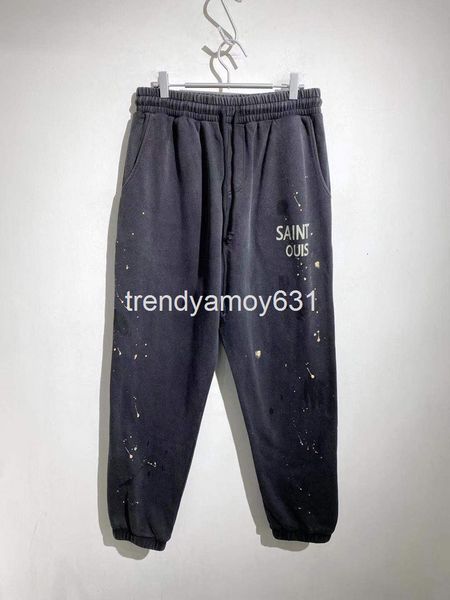 men's pants ss fashion quality pants men's manual ink splashing graffiti to make dirty cotton legged sweatpants trend, Black
men's pants ss fashion quality pants men's manual ink splashing graffiti to make dirty cotton legged sweatpants trend, Black