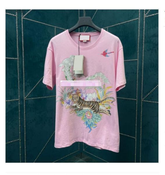 women's t-shirt tiger print knit t-shirt fashion loose short sleeve women 2022, White
women's t-shirt tiger print knit t-shirt fashion loose short sleeve women 2022, White