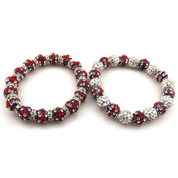 fashion uk flag bracelet rhinestone disco ball beaded stretchy strand bracelets 5pcs/lot, Black
fashion uk flag bracelet rhinestone disco ball beaded stretchy strand bracelets 5pcs/lot, Black