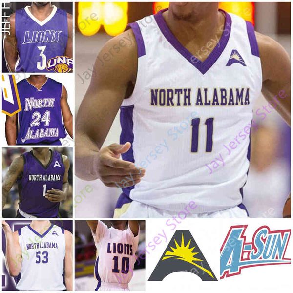 north alabama una lions basketball jersey ncaa college 2 christian agnew 3 jamari blackmon 5 mervin james 11 c.j. brim 21 emanuel littles, Black
north alabama una lions basketball jersey ncaa college 2 christian agnew 3 jamari blackmon 5 mervin james 11 c.j. brim 21 emanuel littles, Black