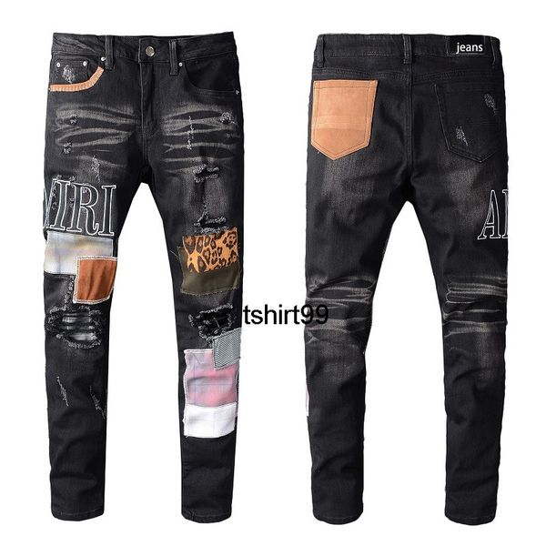 trend amirs high street fashion brand black patch embroidered elastic slim fit legged jeans, Blue
trend amirs high street fashion brand black patch embroidered elastic slim fit legged jeans, Blue