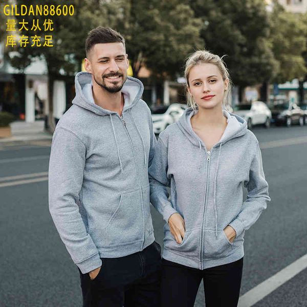 gildan88600 hooded zipper sweater plush jacket group clothes cultural shirt printed, Black
gildan88600 hooded zipper sweater plush jacket group clothes cultural shirt printed, Black