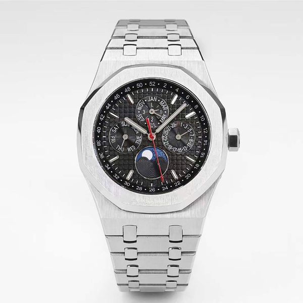 mens watch automatic mechanical watches 41mm octagonal bezel waterproof business wristwatch self-wind wristwatches montre de luxe, Slivery;brown
mens watch automatic mechanical watches 41mm octagonal bezel waterproof business wristwatch self-wind wristwatches montre de luxe, Slivery;brown