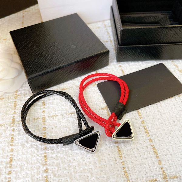 women's bracelets identification bracelets triangles leather jewelry gift boxes adjustable length, Black
women's bracelets identification bracelets triangles leather jewelry gift boxes adjustable length, Black