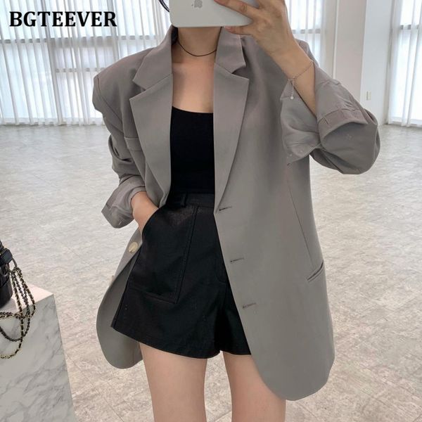 elegant ladies blazer long sleeve single-breasted loose female solid suit coats 2021 autumn winter women jackets, White;black
elegant ladies blazer long sleeve single-breasted loose female solid suit coats 2021 autumn winter women jackets, White;black
