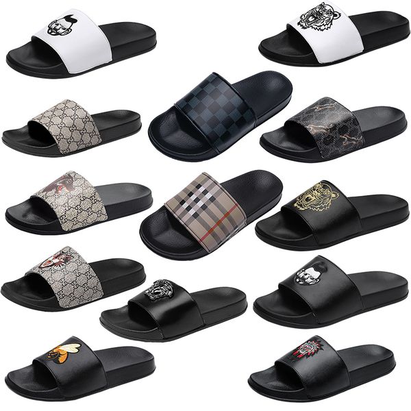 men slides shoes slippers summer sandals beach slide flat designer classic grid pattern print avatar flip flops sneakers size 39-46, Black
men slides shoes slippers summer sandals beach slide flat designer classic grid pattern print avatar flip flops sneakers size 39-46, Black