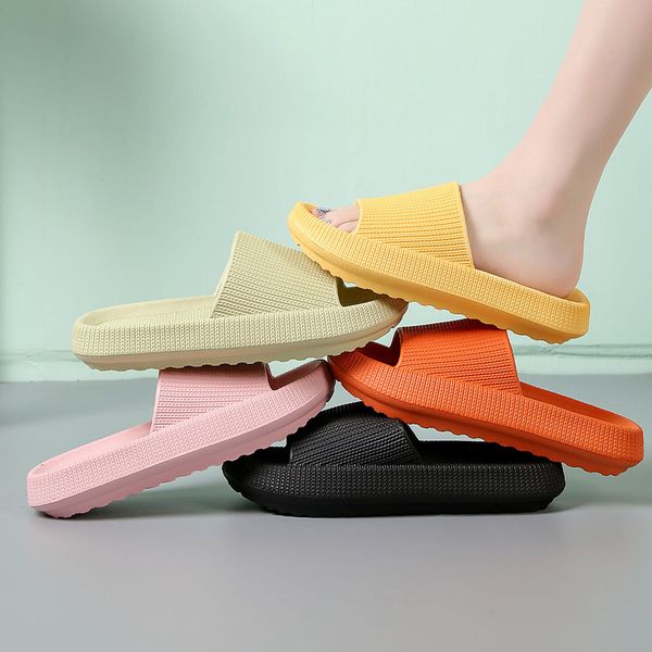9 colors eva slippers soft sole beach slide fashion thicker platform man women slipper indoor bathroom antislip home slippers 220707, Black
9 colors eva slippers soft sole beach slide fashion thicker platform man women slipper indoor bathroom antislip home slippers 220707, Black