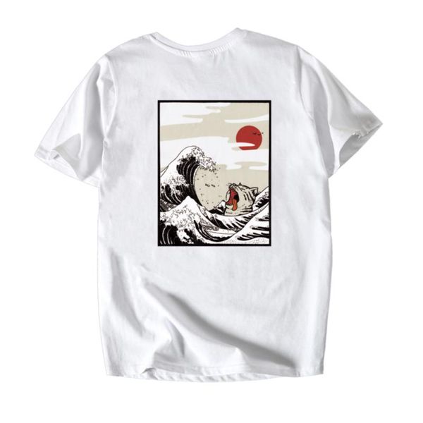 summer men t-shirts japanese ukiyo cat printed streetwear t shirts 100%cotton mens hip hop aa, White;black
summer men t-shirts japanese ukiyo cat printed streetwear t shirts 100%cotton mens hip hop aa, White;black