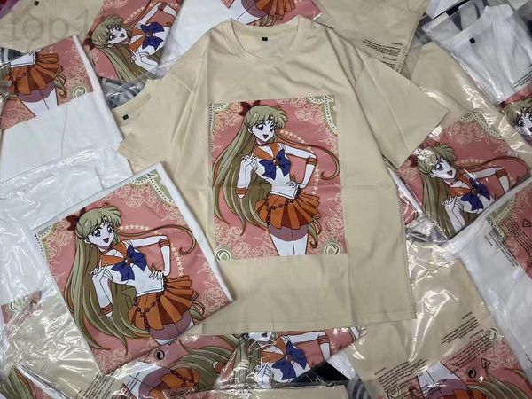women's t-shirt designer chaopai 22 early spring new beautiful girl warrior printed half sleeve t-shirt versatile bottomed female carto, White
women's t-shirt designer chaopai 22 early spring new beautiful girl warrior printed half sleeve t-shirt versatile bottomed female carto, White