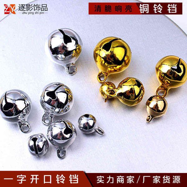 factory outlet environmental protection golden copper bell diy hand made one word opening pet metal color
factory outlet environmental protection golden copper bell diy hand made one word opening pet metal color